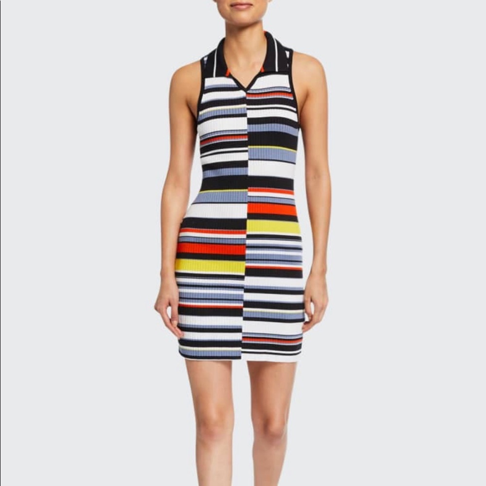 RAG & BONE
Mason Striped Sleeveless Mini Dress